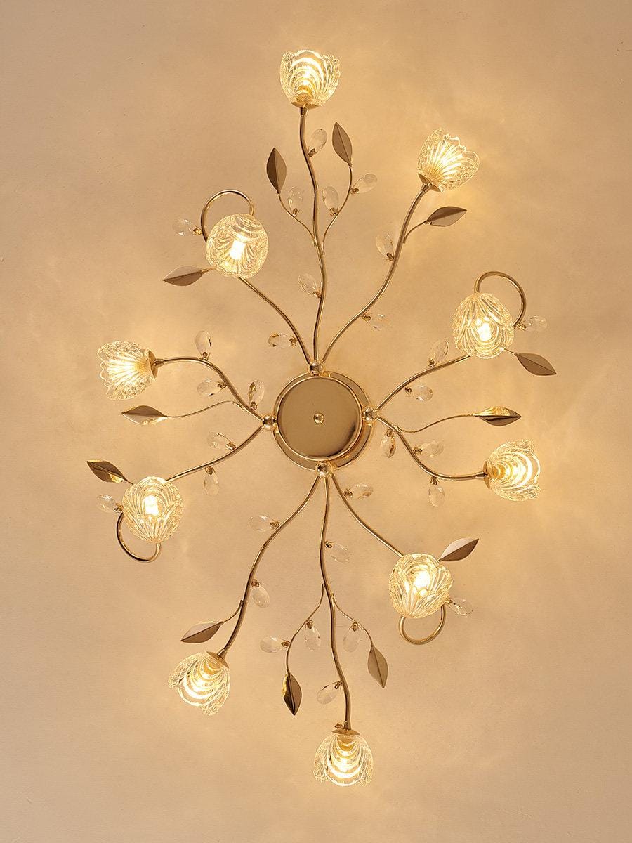 Alurien | Semi Flush Mounted Light - Detail View #7 | HomeCartel