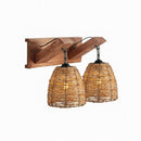 Alara | Rattan Wall Light