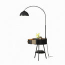 Drevalyn | Integrated Shelf Floor Lamp