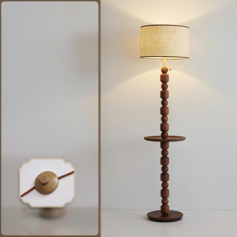 Prelyra Aon | Integrated Shelf Floor Lamp - Detail View #2 | HomeCartel