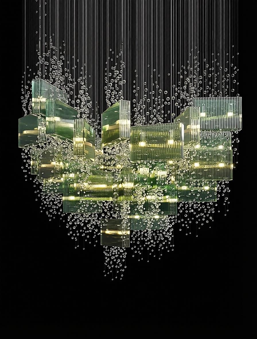 Lyvanthar I Cluster Chandelier - Detail View #3 | HomeCartel