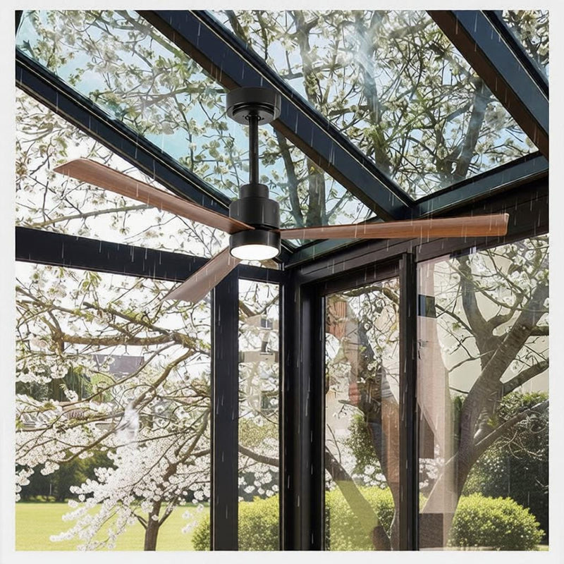 Neyra | Outdoor Lighted Ceiling Fan