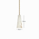 Sylvetha | Alabaster Pendant Light