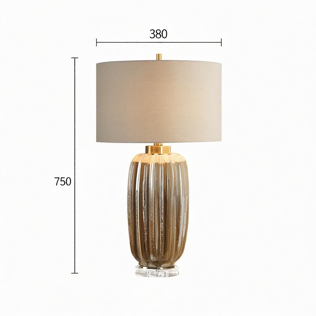 Soricelli | Shaded Table Lamp - Detail View #4 | HomeCartel