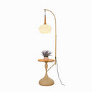 Halvessa | Integrated Shelf Floor Lamp