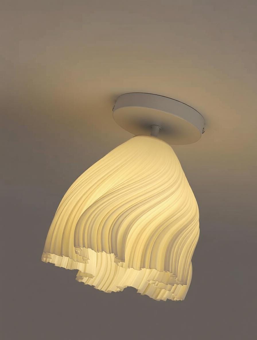 Halvern | Semi Flush Mounted Light - Detail View #6 | HomeCartel