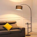 Caelune B | Integrated Shelf Floor Lamp