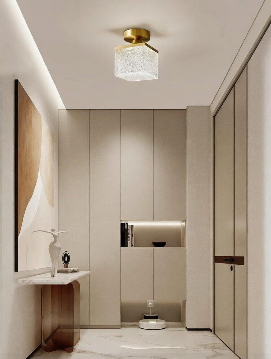 Gorrin | Semi Flush Mounted Light - Detail View #4 | HomeCartel