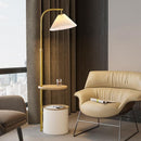 Calenya | Integrated Shelf Floor Lamp