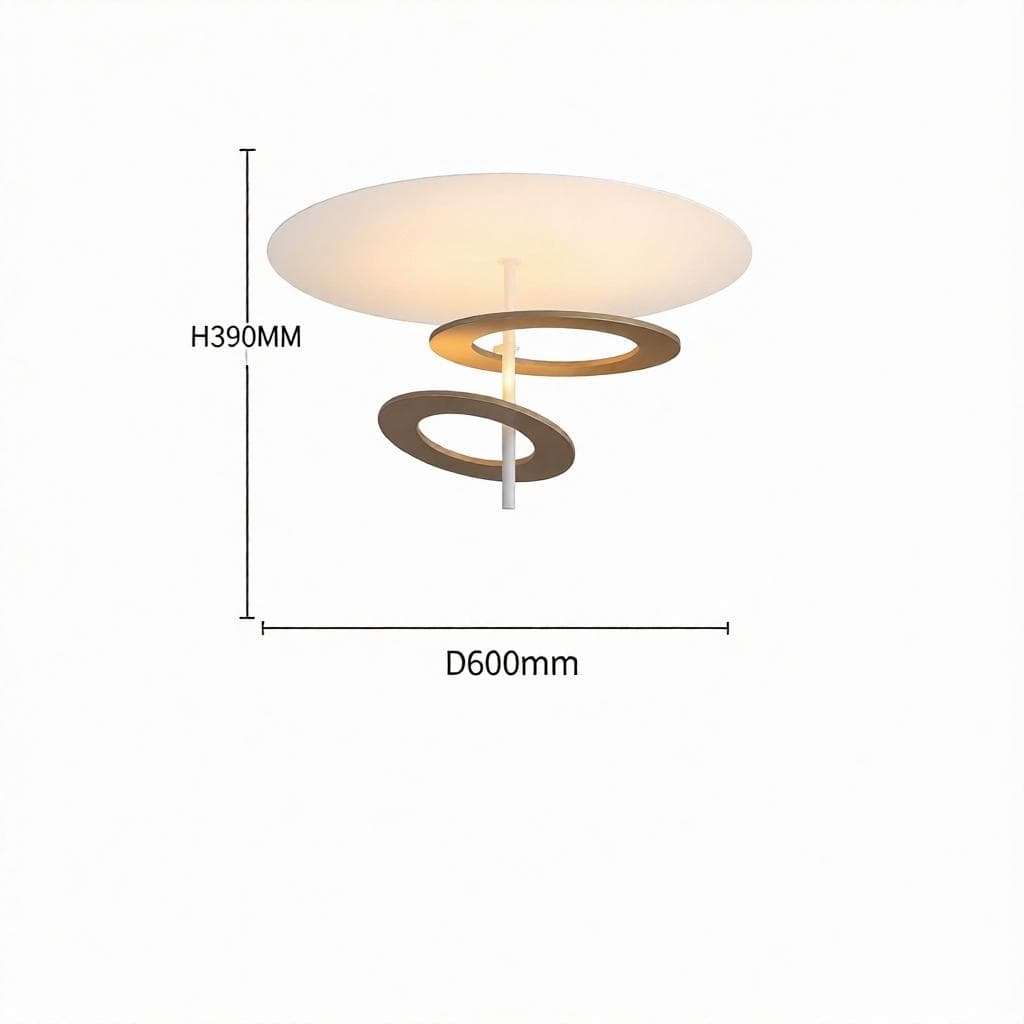 Eldrya | Semi Flush Mounted Light - Detail View #9 | HomeCartel