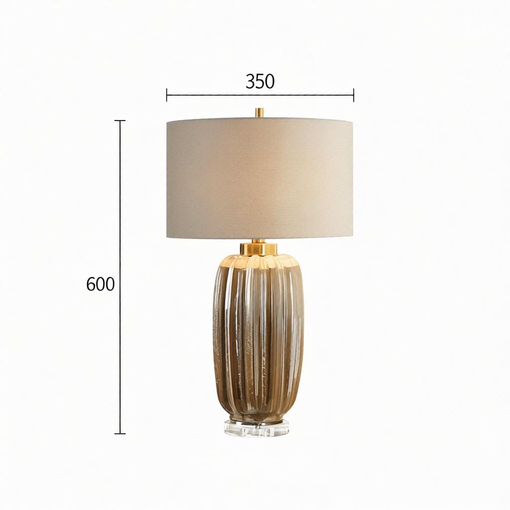 Soricelli | Shaded Table Lamp - Detail View #3 | HomeCartel
