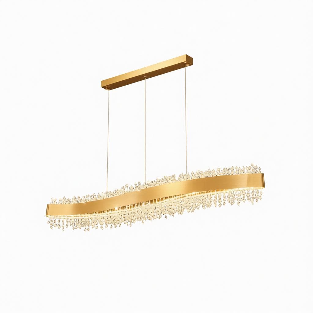 Rynn | Linear Chandelier - Detail View #2 | HomeCartel