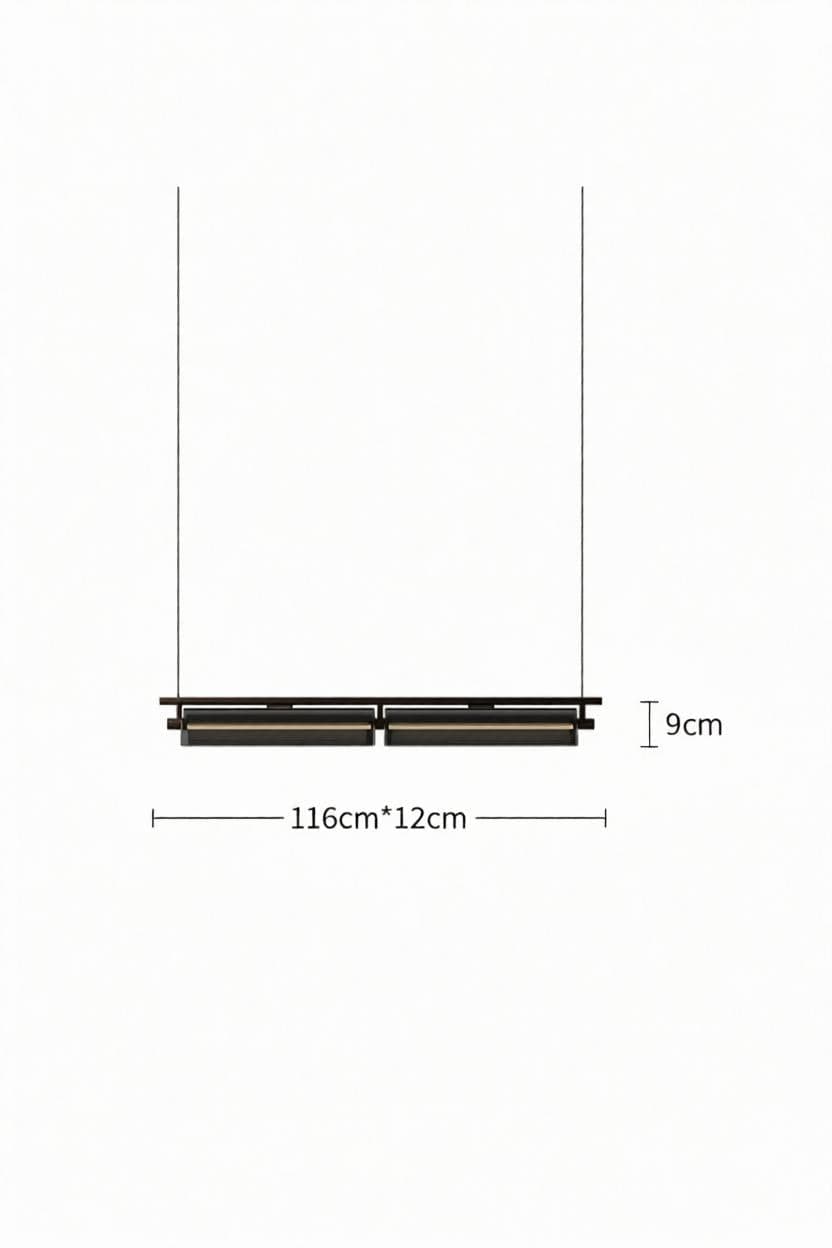Fonk | Linear Chandelier - Detail View #2 | HomeCartel