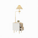 Ulveryn | Integrated Shelf Floor Lamp