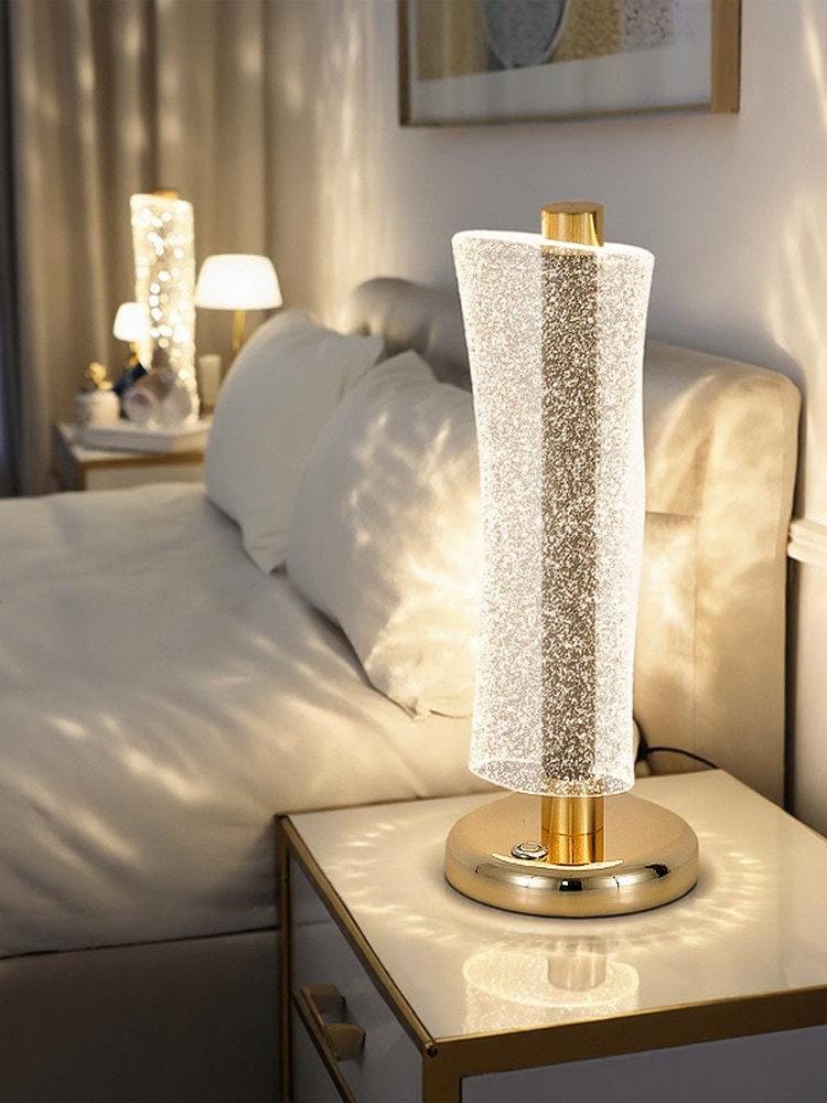 Durnelis Deux I Crystal Table Lamp - Detail View #5 | HomeCartel