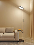 Selvynna | Integrated Shelf Floor Lamp