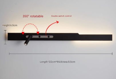 Nazerel | Linear Wall Light