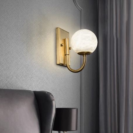 Dorelle | Alabaster Wall Light