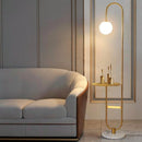 Cenyssa A | Integrated Shelf Floor Lamp
