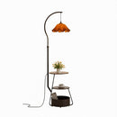 Gressyn C | Integrated Shelf Floor Lamp
