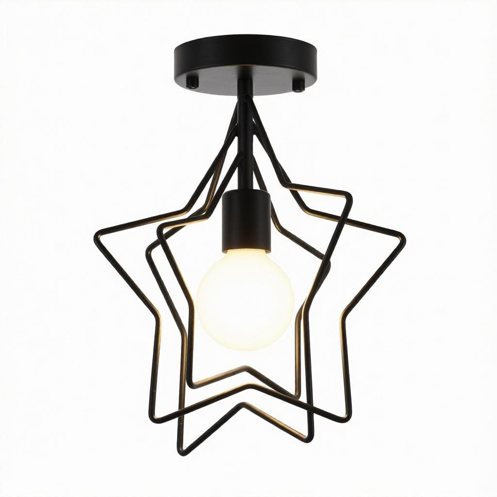 Lyvina A | Semi Flush Mounted Light - Detail View #7 | HomeCartel