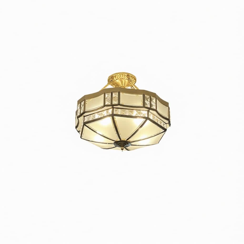 Zalthor | Semi Flush Mounted Light - Detail View #4 | HomeCartel