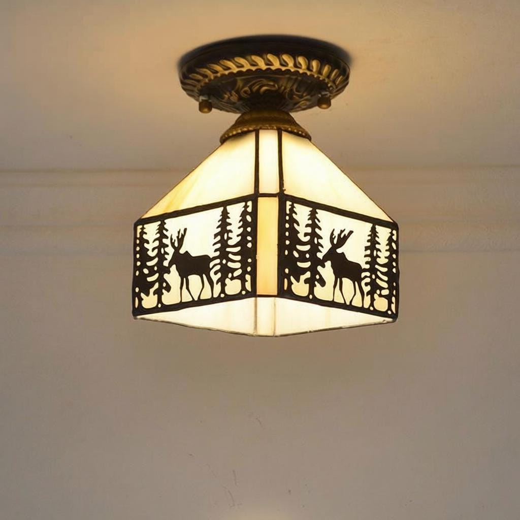 Tarlinor | Semi Flush Mounted Light - Detail View #2 | HomeCartel