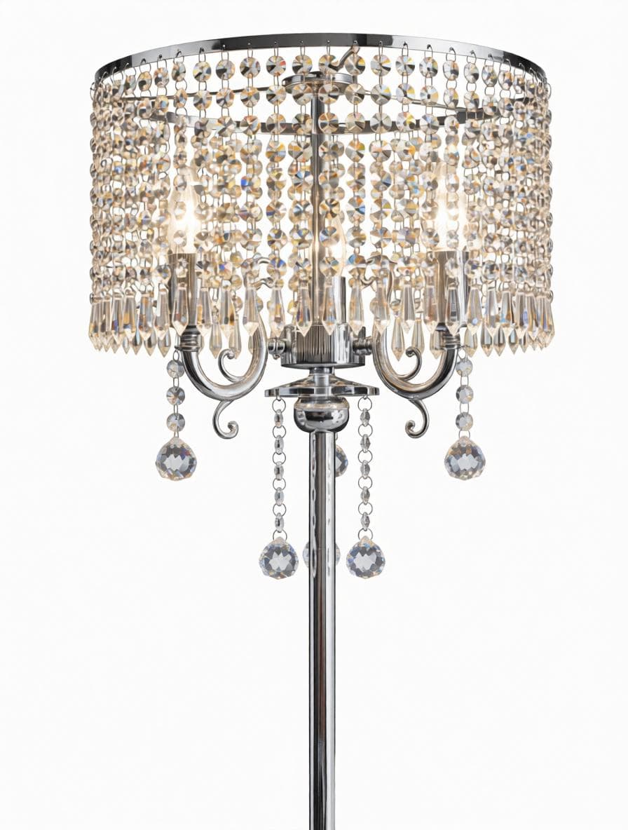 Nyrithra I Crystal Floor Lamp - Modern Floor Lamp | HomeCartel Philippines