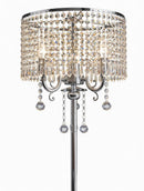 Nyrithra I Crystal Floor Lamp