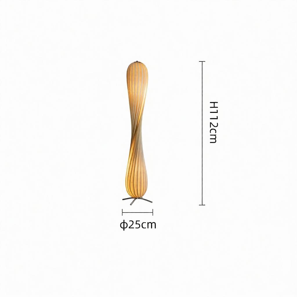Avarelle | Rattan Floor Lamp - Detail View #5 | HomeCartel