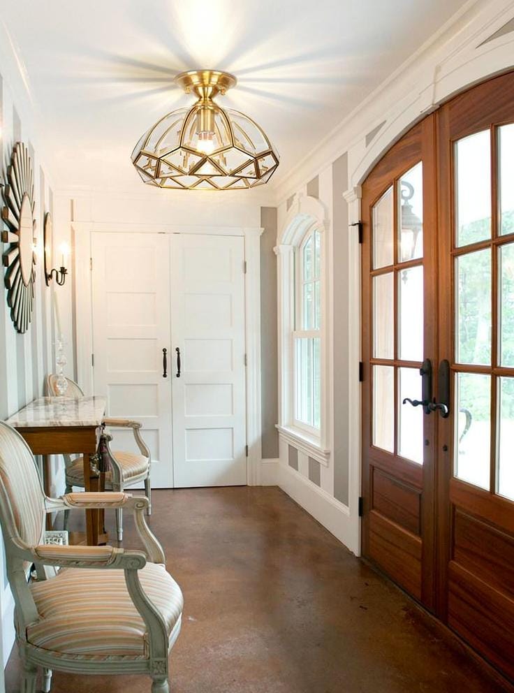 Colrick | Semi Flush Mounted Light - Detail View #4 | HomeCartel