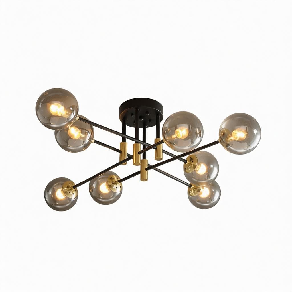 Elithrae 8 | Semi Flush Mounted Light