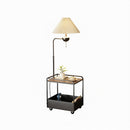 Qirellia A | Integrated Shelf Floor Lamp