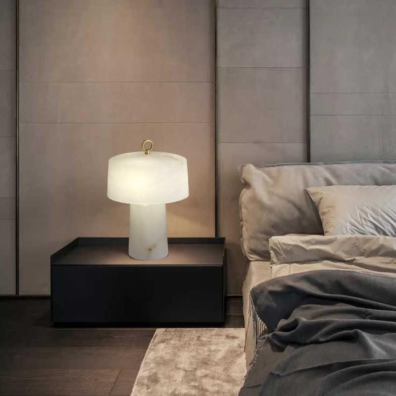 Faelsylara | Alabaster Table Lamp - Home Cartel ®