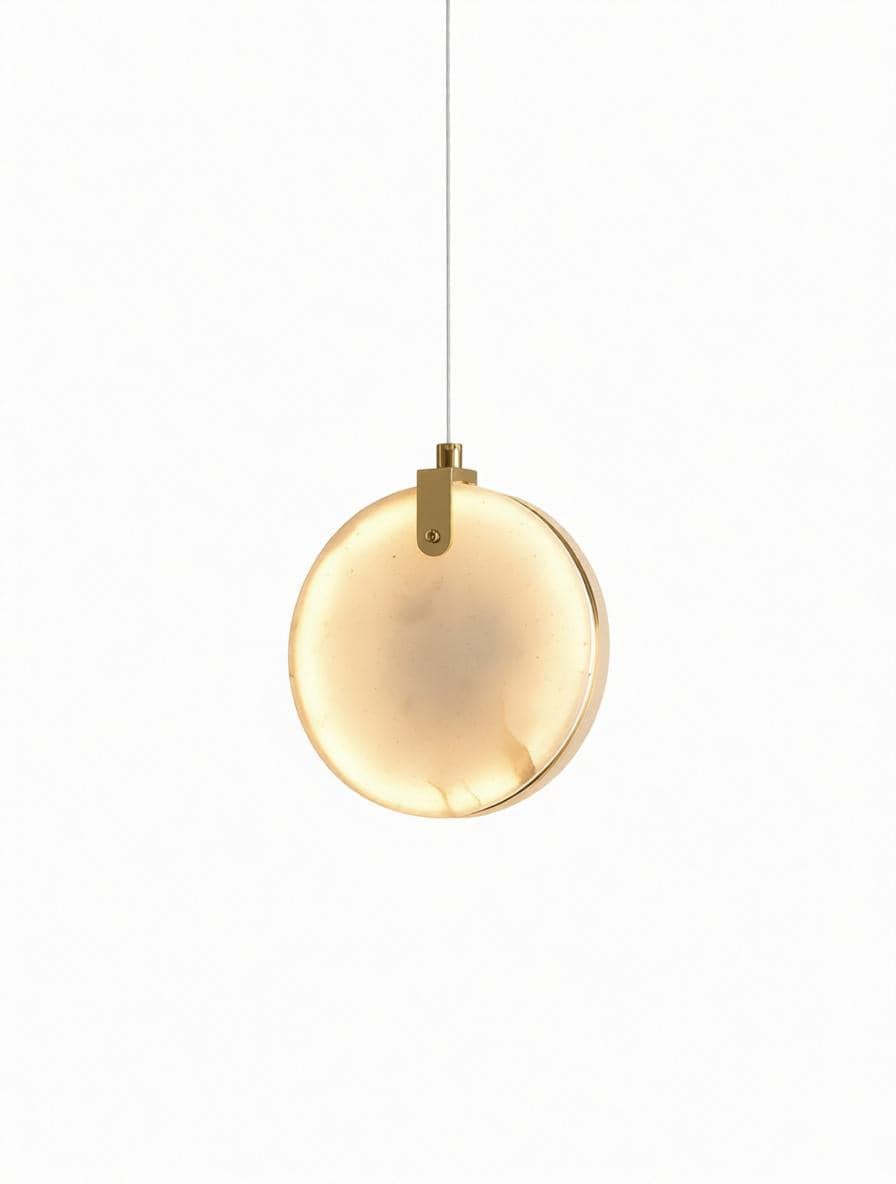 Orvalyn | Alabaster Pendant Light - Detail View #8 | HomeCartel