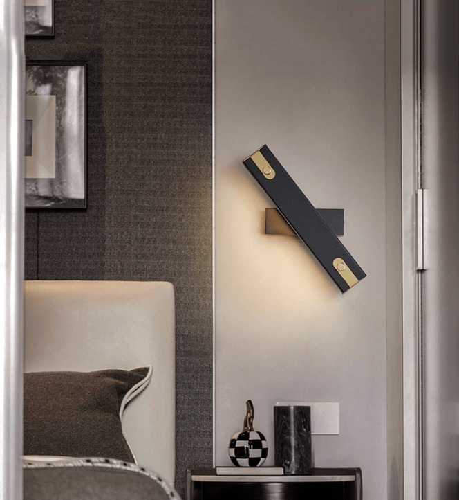 Aunthira | Linear Wall Light - Detail View #2 | HomeCartel