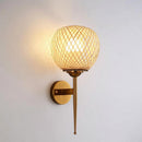 Telya | Rattan Wall Light