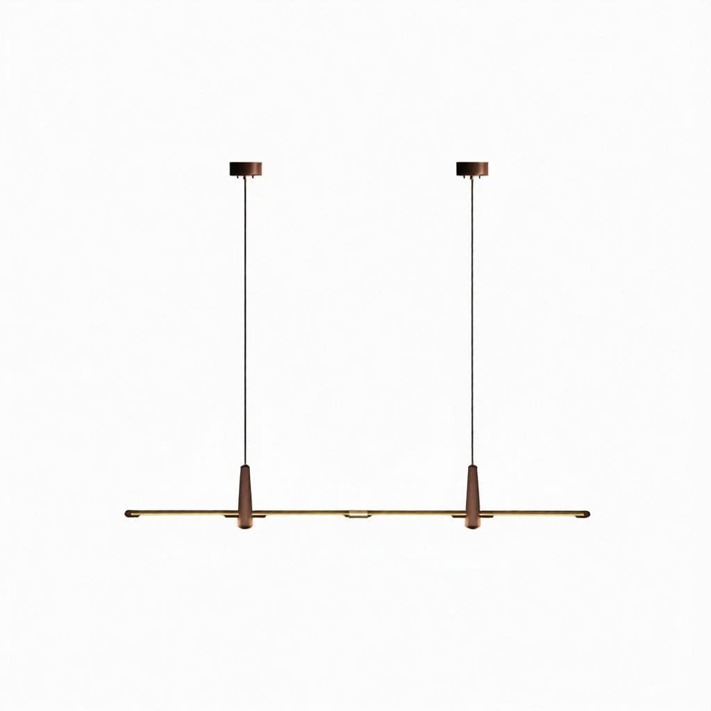 Molson Deux | Linear Chandelier - Detail View #2 | HomeCartel