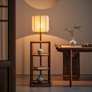 Noventha C | Integrated Shelf Floor Lamp