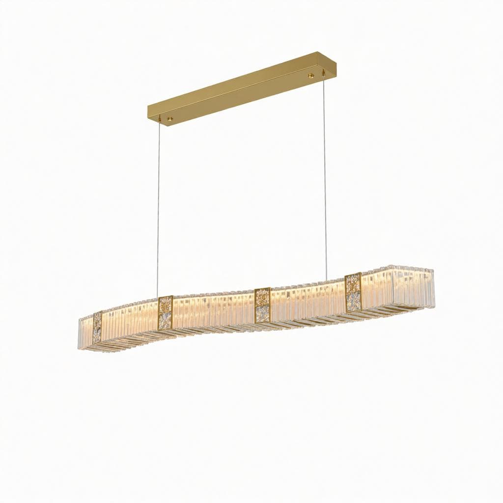 Columbos | Linear Chandelier - Detail View #2 | HomeCartel