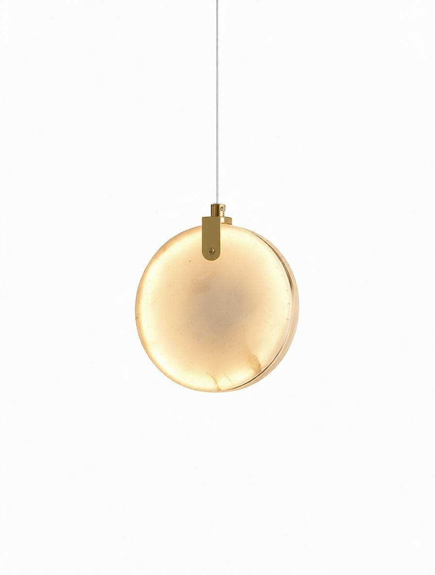Orvalyn | Alabaster Pendant Light - Detail View #10 | HomeCartel