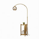 Fioretta B | Integrated Shelf Floor Lamp