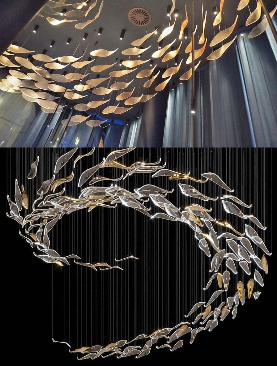 Lyrenvea I Cluster Chandelier - Detail View #4 | HomeCartel