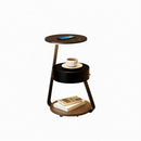 Glynoria | Integrated Shelf Floor Lamp