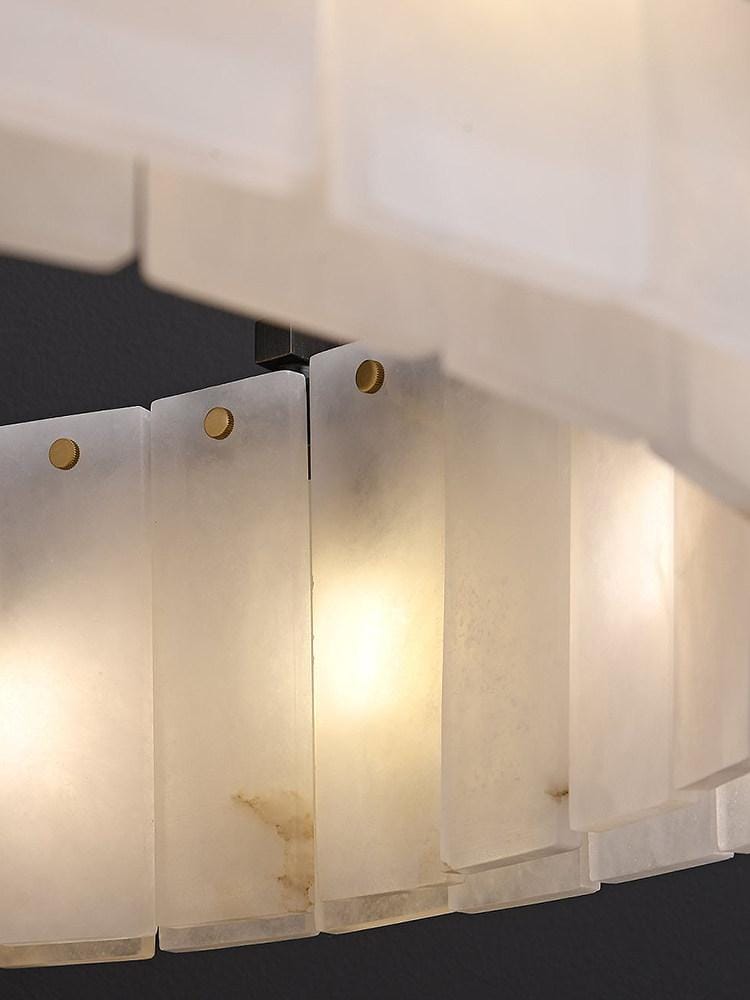 Orlasrix B | Alabaster Chandelier - Detail View #2 | HomeCartel