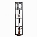 Talissa Trois | Integrated Shelf Floor Lamp