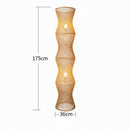 Zelunith B | Rattan Floor Lamp - Home Cartel ®