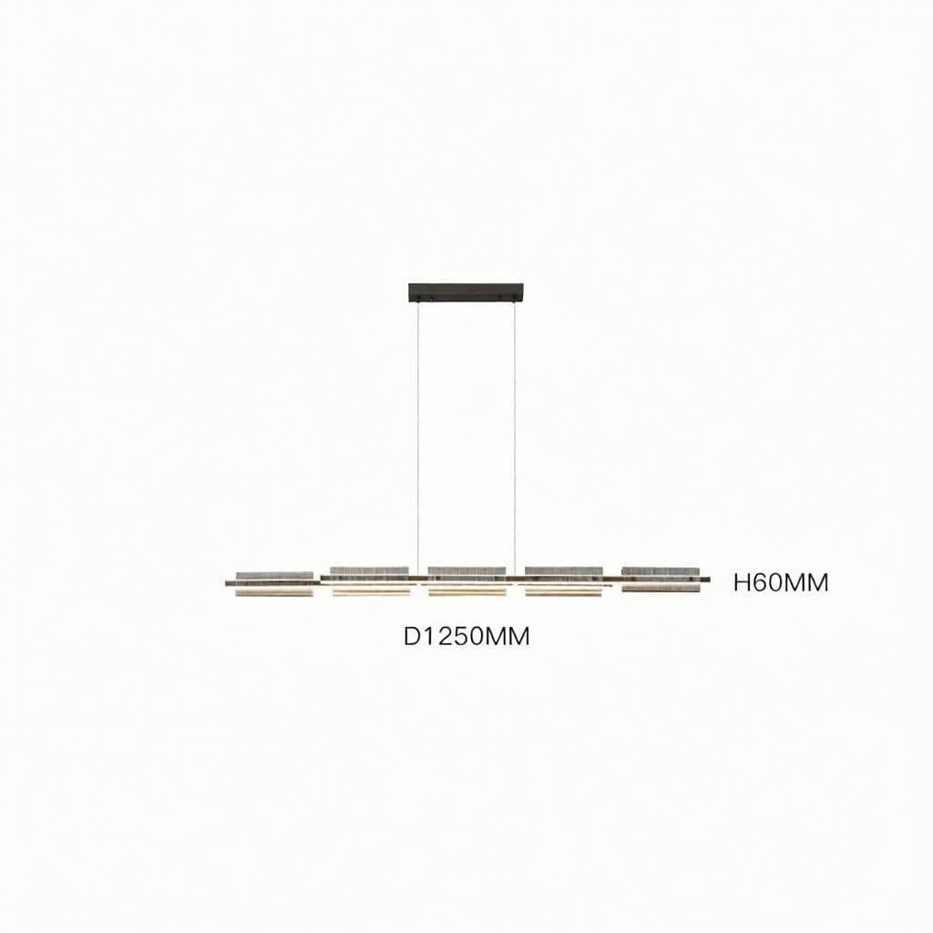 Alme | Linear Chandelier - Detail View #2 | HomeCartel