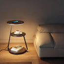 Glynoria | Integrated Shelf Floor Lamp