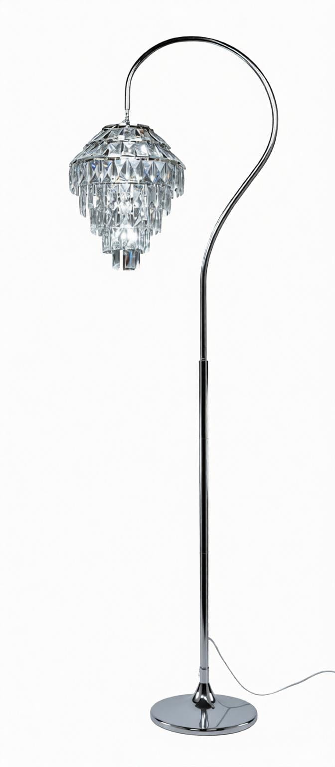 Oerindis I Crystal Floor Lamp - Detail View #3 | HomeCartel